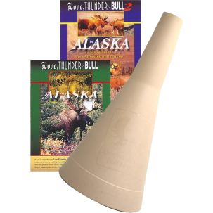 Bull Magnet Moose Call plus Love, Thunder & Bull DVDs Combo